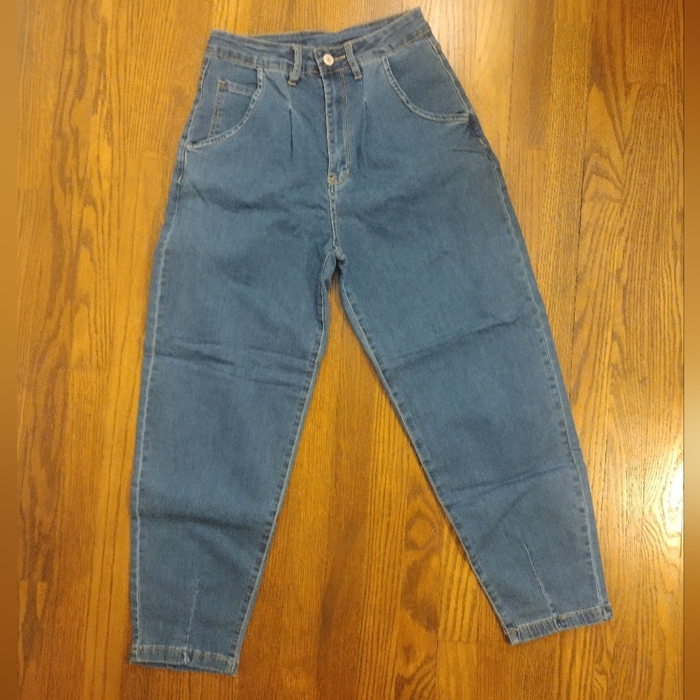 Luvamia Tapered Mom Jeans Women Size Small